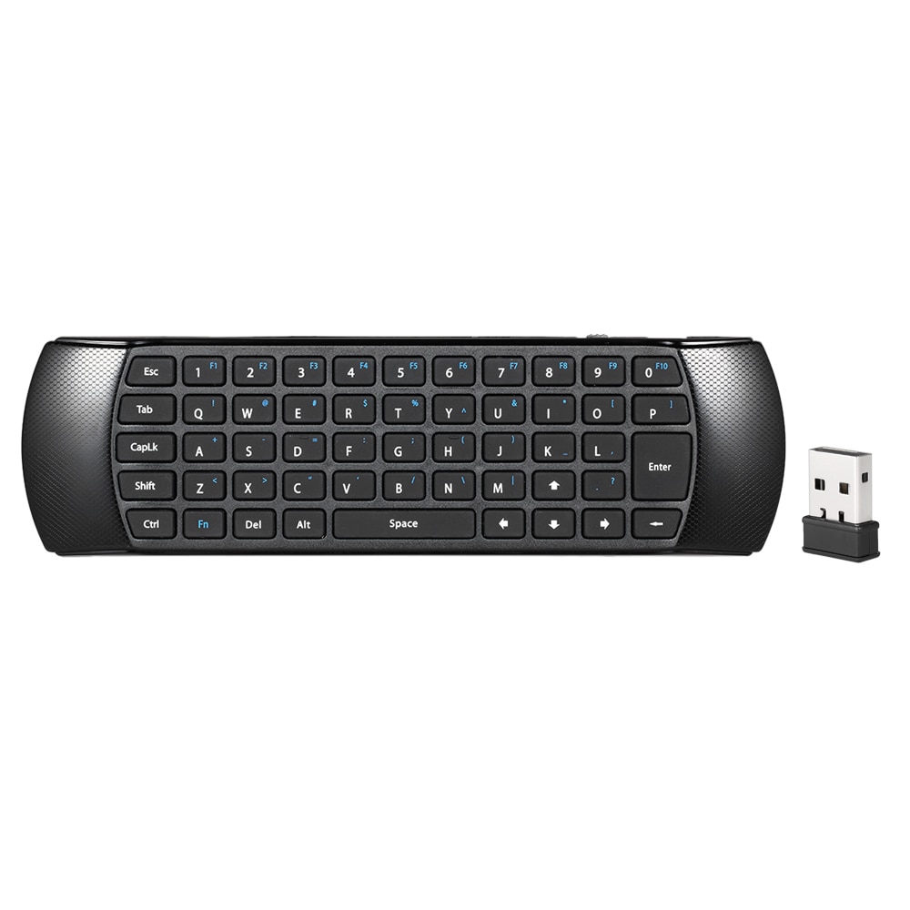 Docooler Mini 2.4GHz Wireless QWERTY Keyboard Air Mouse Handheld Remote Control 6 Gxes Gyroscope for Mini PC TV Box thumbnail