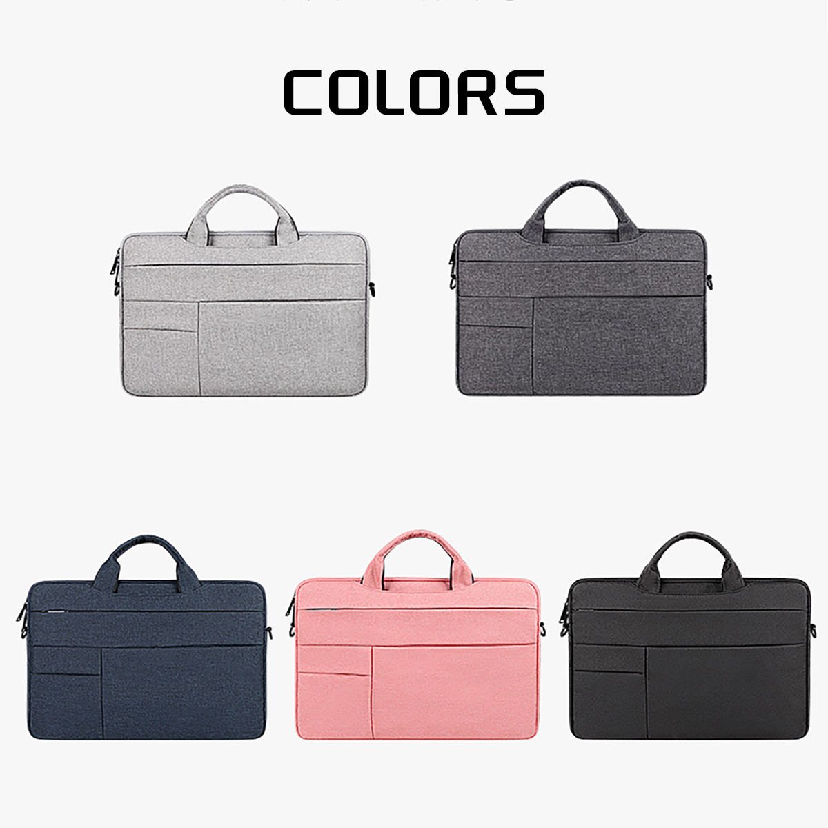 13-15.6 Inch Laptop Bag, Laptop Carrying Case Shoulder Strap Carrying Briefcase, Business Leisure Or School Laptop Bag thumbnail
