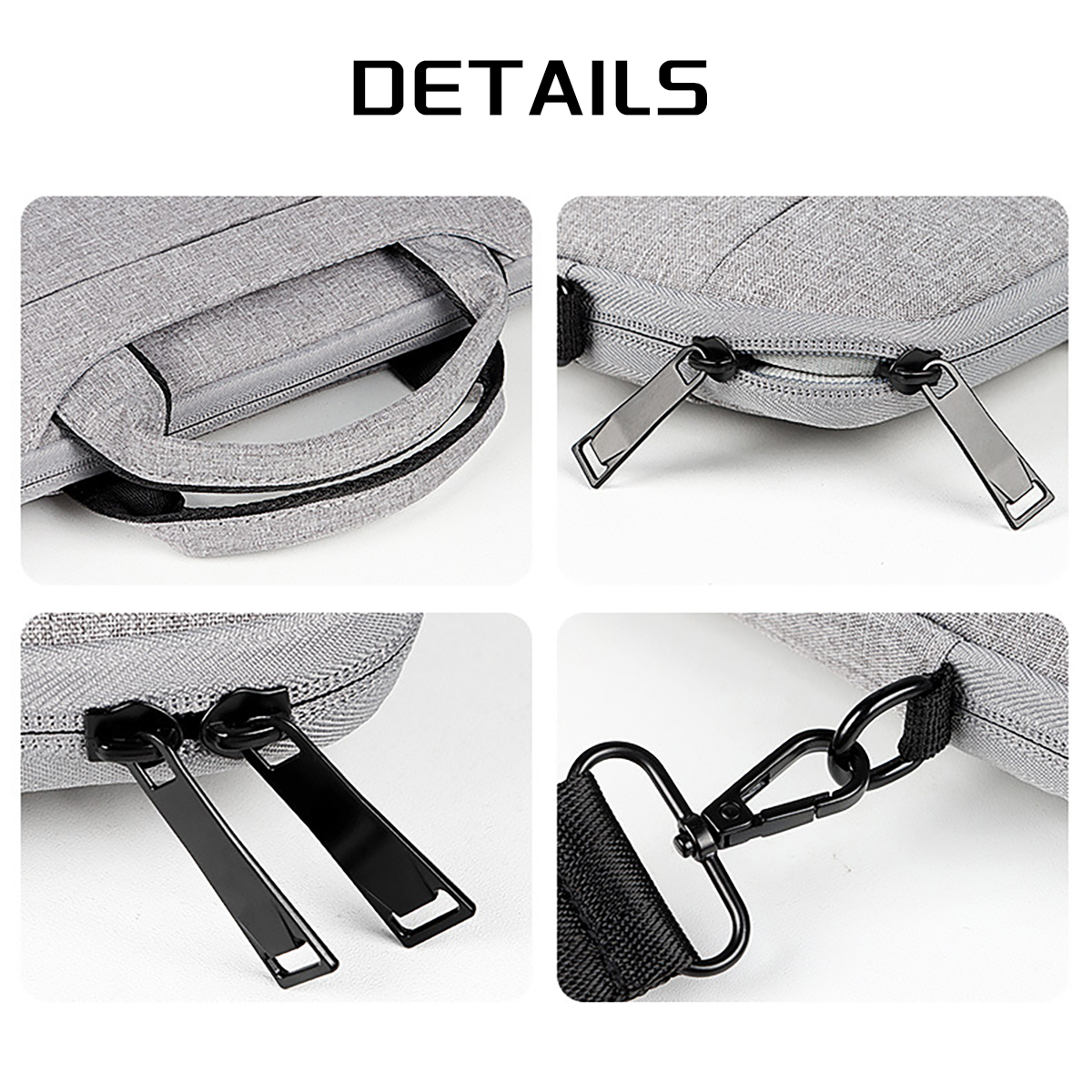 13-15.6 Inch Laptop Bag, Laptop Carrying Case Shoulder Strap Carrying Briefcase, Business Leisure Or School Laptop Bag thumbnail