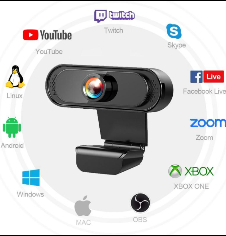 1080P2K HD Video Conference Network Class Drive-free Computer USB Webcam thumbnail