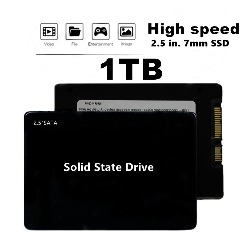 2.5 Inches High Speed Solid State Drive 1TB Notebook Desktop thumbnail